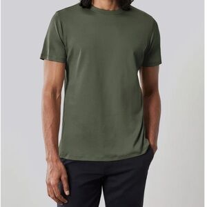 Robert Barakett t shirt, size M , pimento olive color. Pima cotton